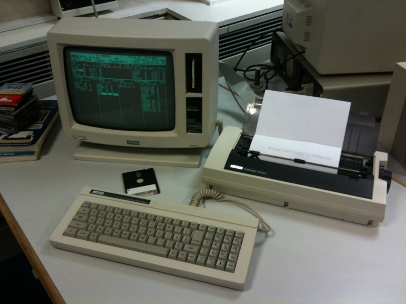 Credits   The British at Work   Amstrad Word Processor - Office Computer