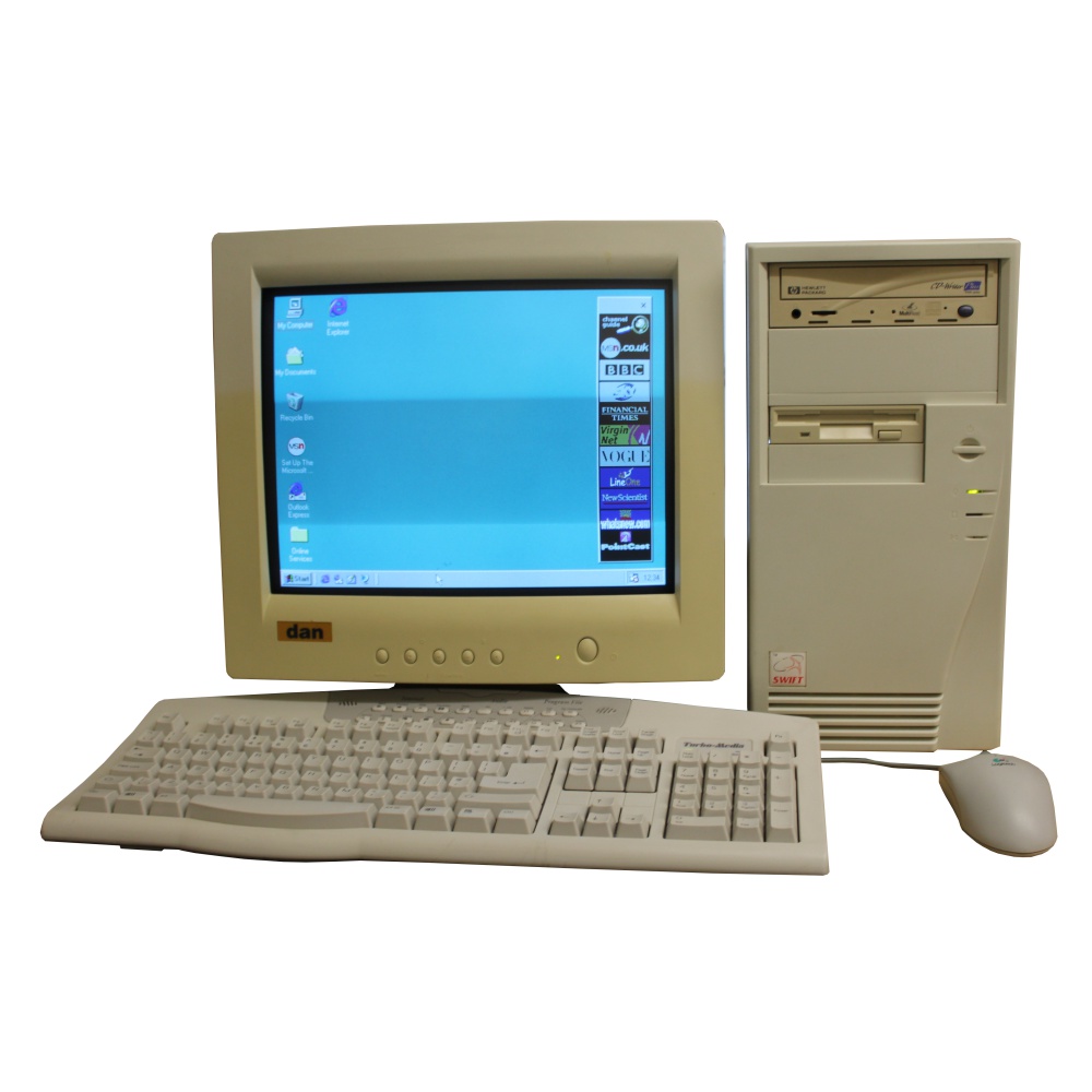 Prop Hire - Beige Windows 98 PC Setup