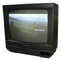 TV & Video Props Hitachi C1414T Colour Television