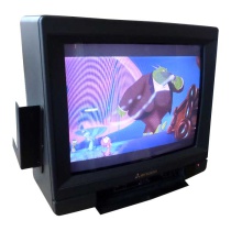 TV & Video Props Mitsubishi 14" Colour Portable TV - CT-13M2TX