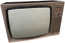 TV & Video Props Philips 20" (20CT2026/05) Wooden Case Television