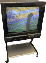 TV & Video Props Toshiba 21" FST Blackstripe TV Model 213R4B (Black Case)