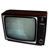 Ferguson 3840 - Wood Effect Portable TV Hire