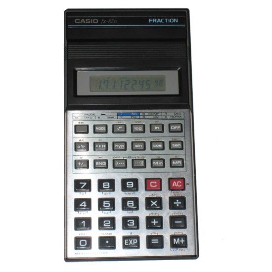 Casio fx-82D Calculator