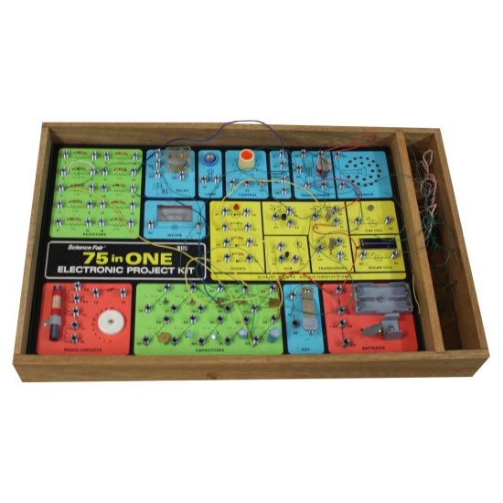 Science Fair - Electronic Project Kit - 75 in 1