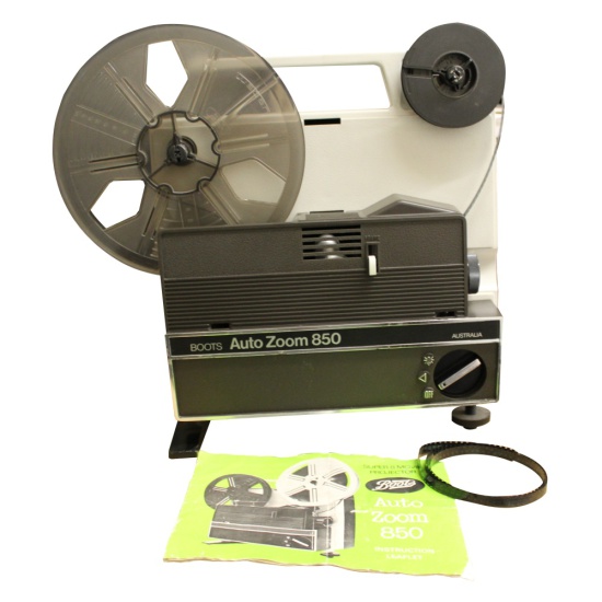 Boots Auto Zoom 850 - Super 8 Movie Projector