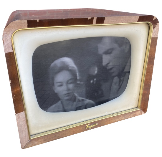 50's Ferguson Wooden TV with LCD Screen (Camera Friendly)