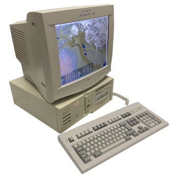 Picture of Vintage Technology Prop Store   Office Equipment   Computer Props   90s Desktop Computer (Camera Friendly)