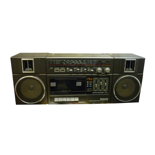 Prop Hire - Panasonic Ghetto Blaster - RX-C39L - Untested