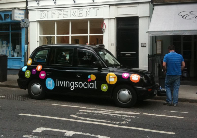 Living Social Taxi at Minds Eye