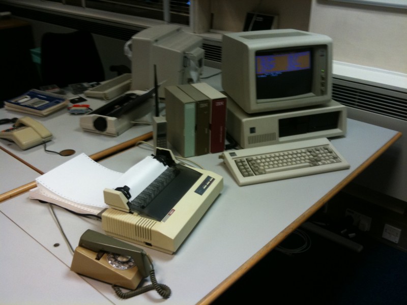 IBM PC 5150 - The British at Work