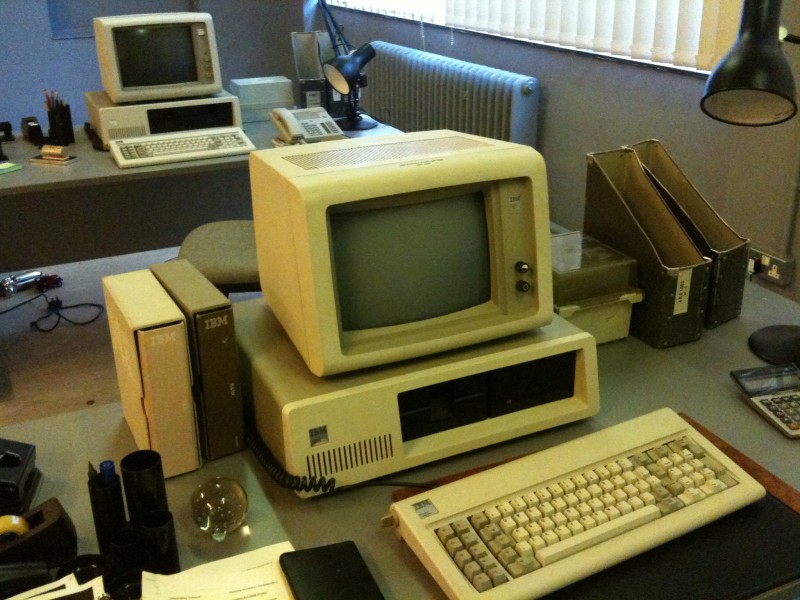 Eighties Office Computers