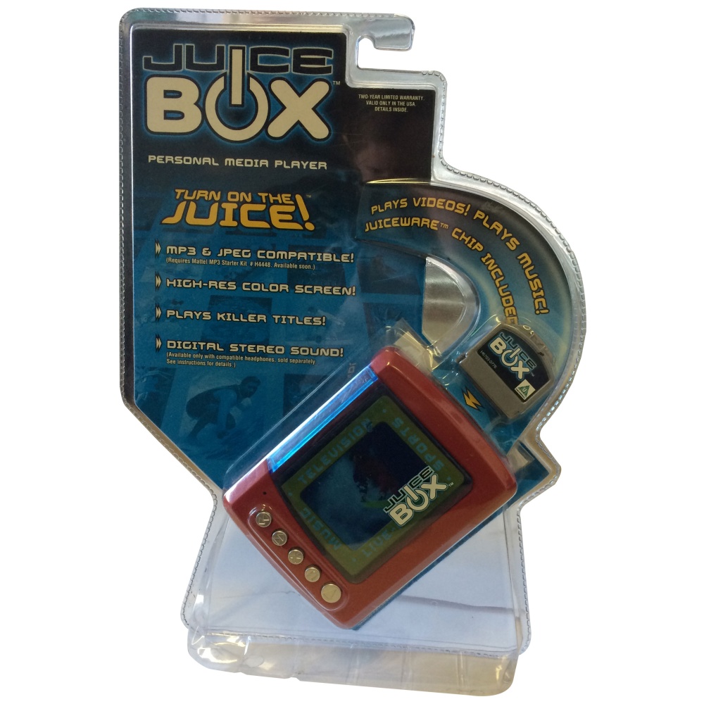 Mattel Juice Box Personal Media Player - New