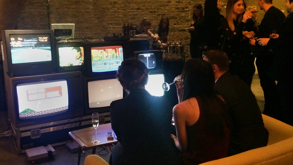 Retro Tech Themed Party