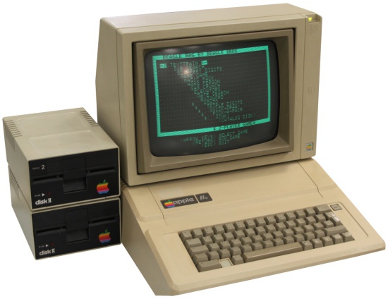 Apple IIe Computer System