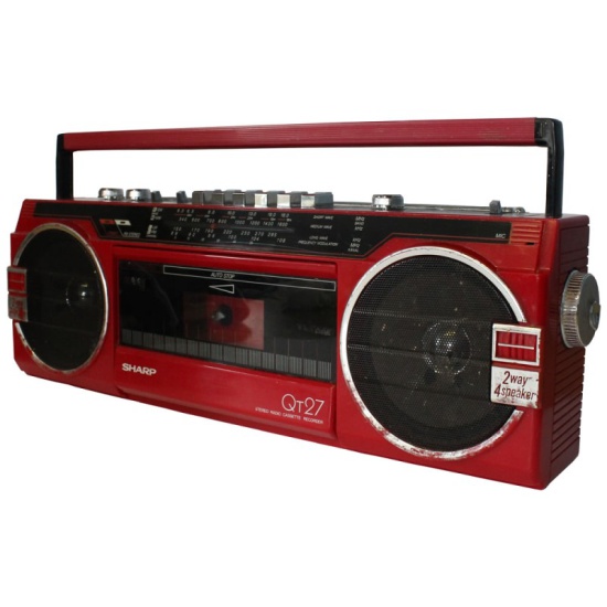 Sharp QT27 Stereo Radio Cassette Recorder