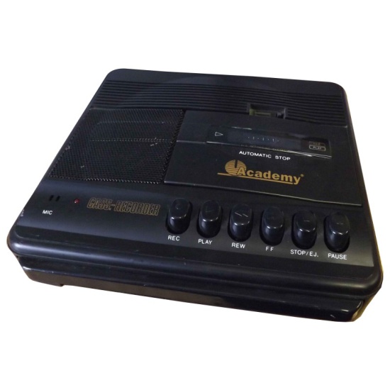 Academy Cass-Recorder CR-106 Tape Recorder