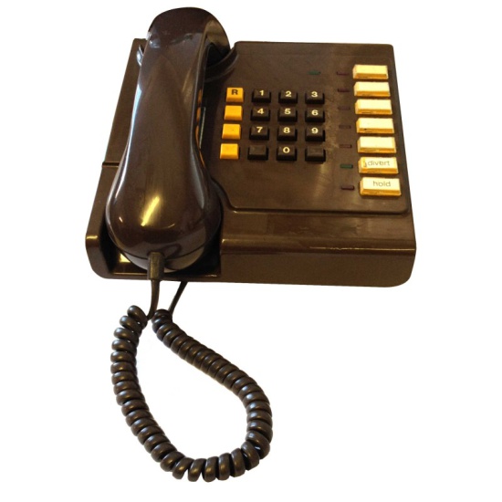 Brown British Telecom House Phone