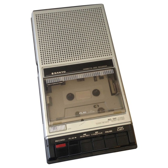 Sanyo Slim 3G Cassette Recorder