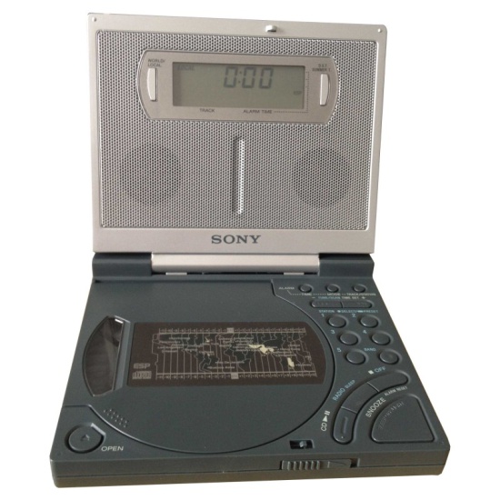 Sony CD2000S 3 Band CD Clock & Radio Receiver