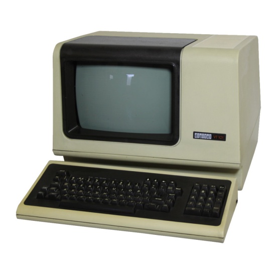 DEC VT-101 Terminal - Digital Equipment Corporation