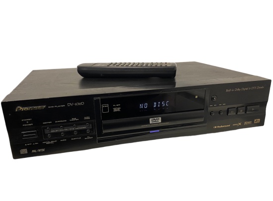 Pioneer DV-636D DVD Player