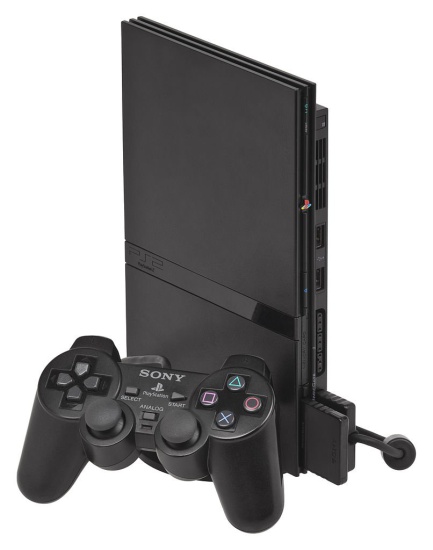 PlayStation 2 Slim (Black)
