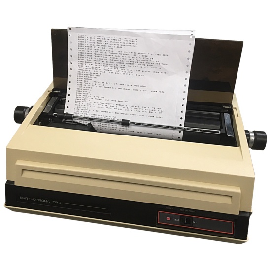 Smith Corona TP1 - Daisy Wheel Printer