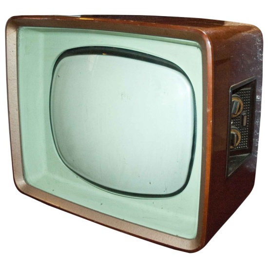 Philips Wooden Case 50's / 60's Television