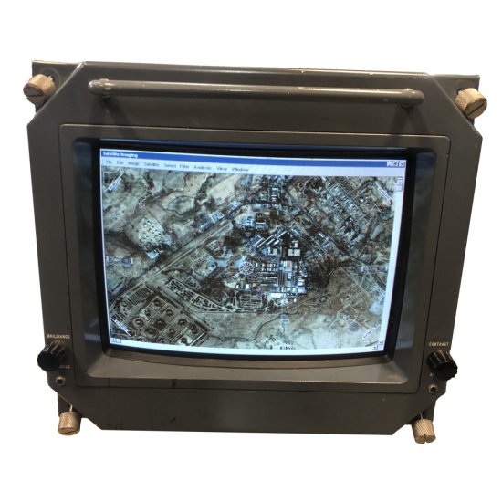 Panel Mounting Military Monitor