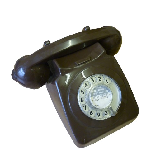 Rotary Dial Telephone White