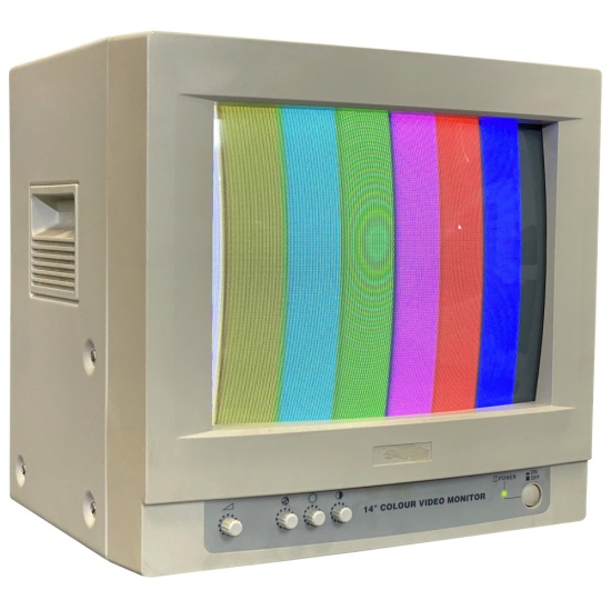 Beige Video Monitor - 14