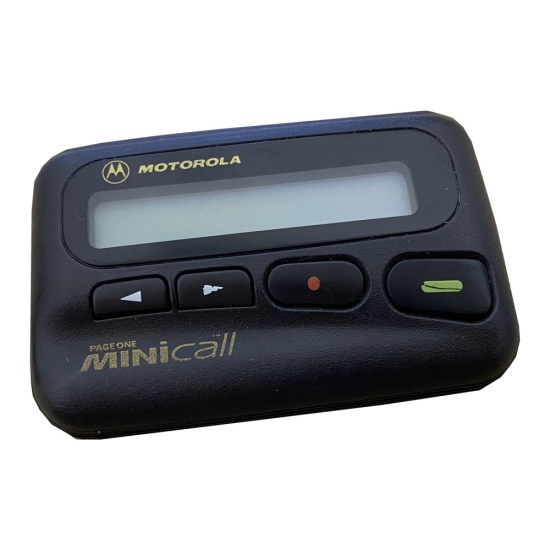 Motorola PageOne MiniCall Pager 