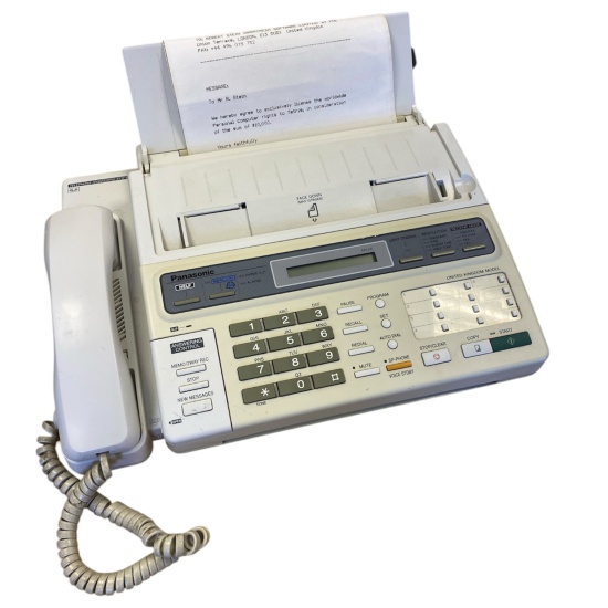 Panasonic Fax Machine - Set Ready