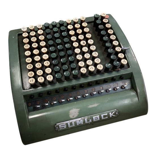 Sumlock Comptometer 912/S