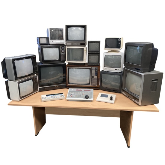 Working Vintage TV Stacks