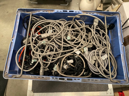 Crate of Euro Extension Cables