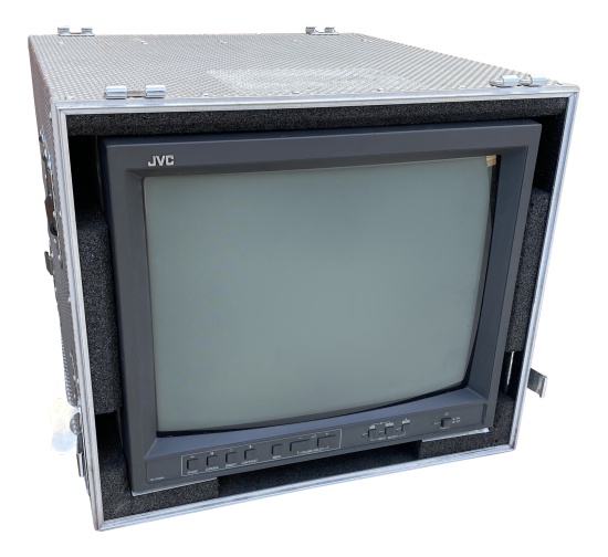 Flightcased JVC 17