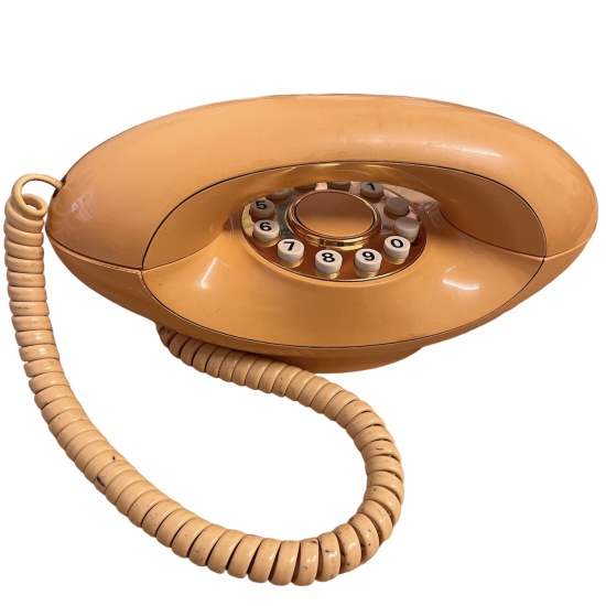 ATC Genie Push Button Telephone (Peach)