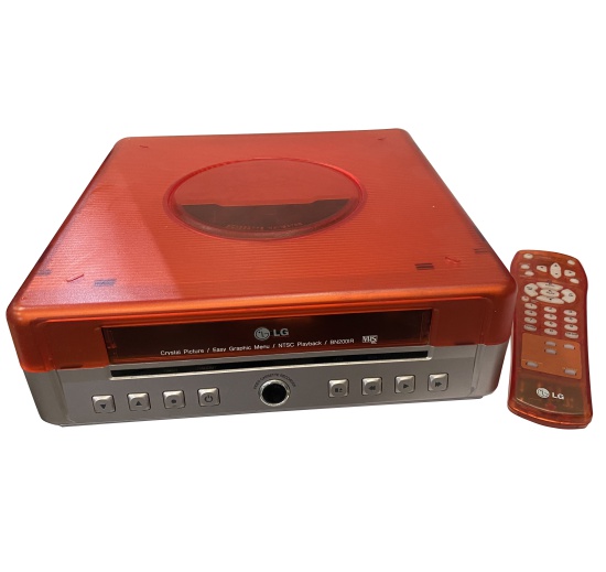 LG NETEE Video Cassette Recorder (Red)