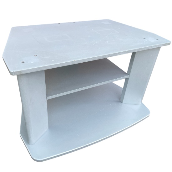 Silver TV Stand