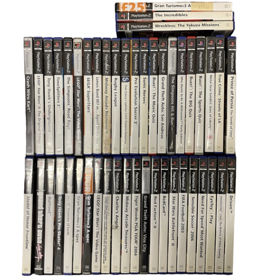 Sony PlayStation 2 Game Cases