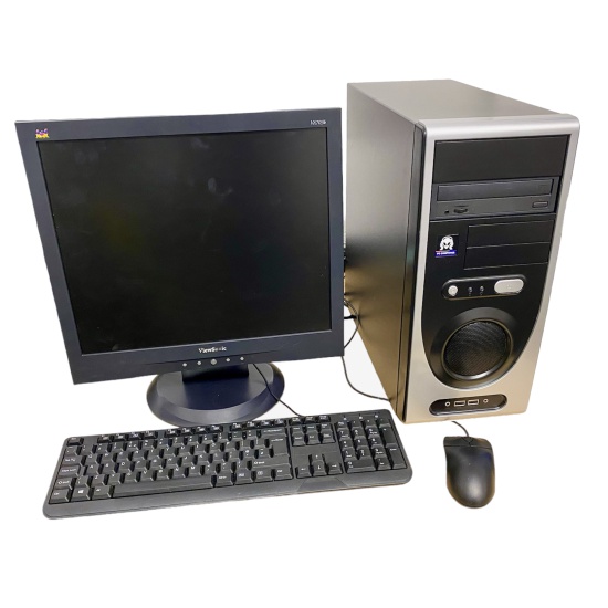2007 Generic PC Computer - Black/Silver