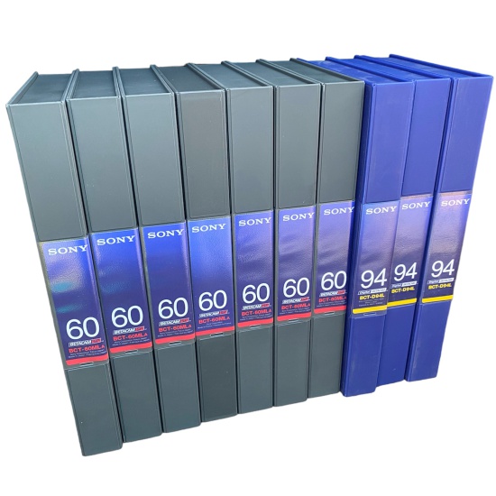 Betacam SP Tapes (Large)