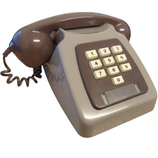 Dial Up Playing Push Button Telephone 