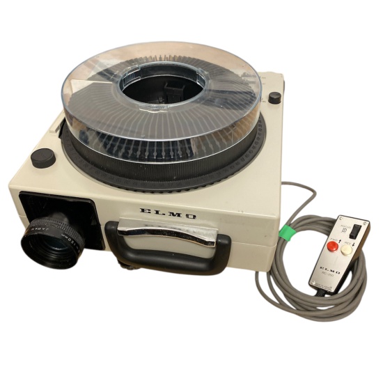 Elmo Slide Projector with Remote