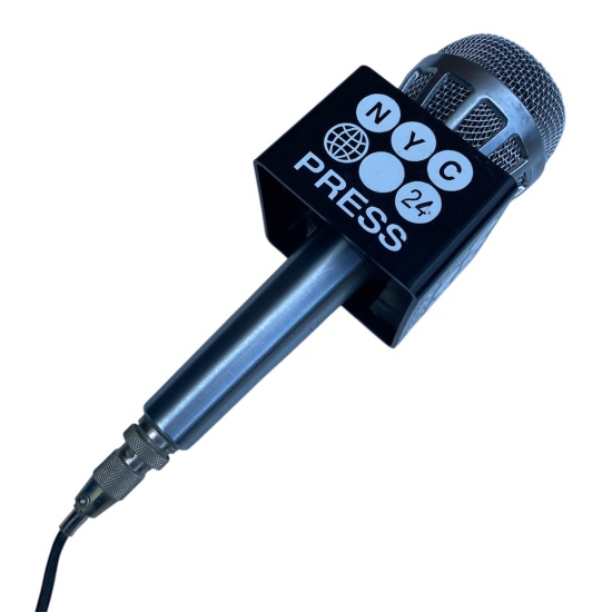News Reporter Microphones
