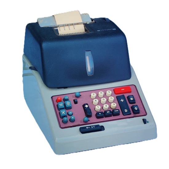 Olivetti divisumma 12 calculator 