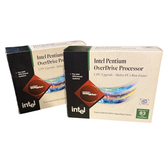 Intel Pentium Overdrive Boxes