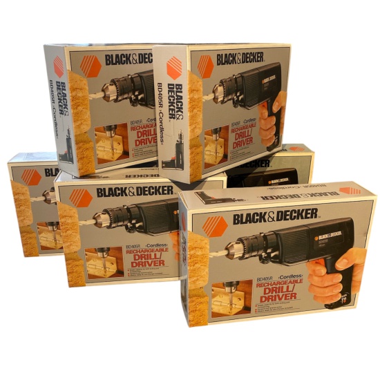 Black and Decker Drill - Repro Box